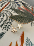 Pendientes Estrella Martillada