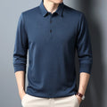 Polo de Manga Larga Casual para Hombre