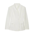 Chaqueta Entallada de Cuello Alto y Pantalón a Juego