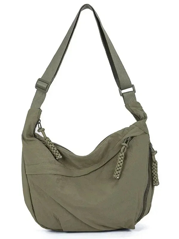 Bolso Hobo de Tela Suave