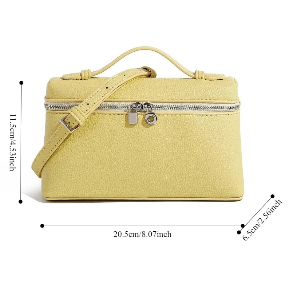 Mini Bolso de Mano Textura Lichi