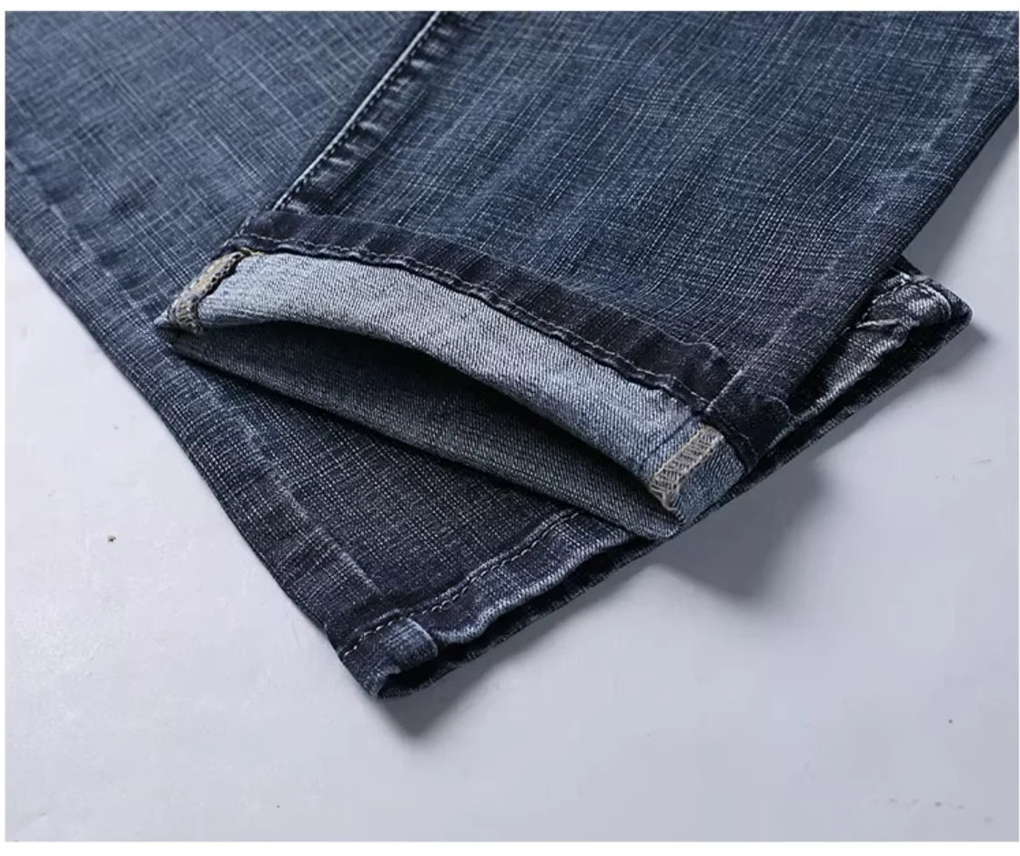 Vaqueros Rectos Elásticos para Hombre