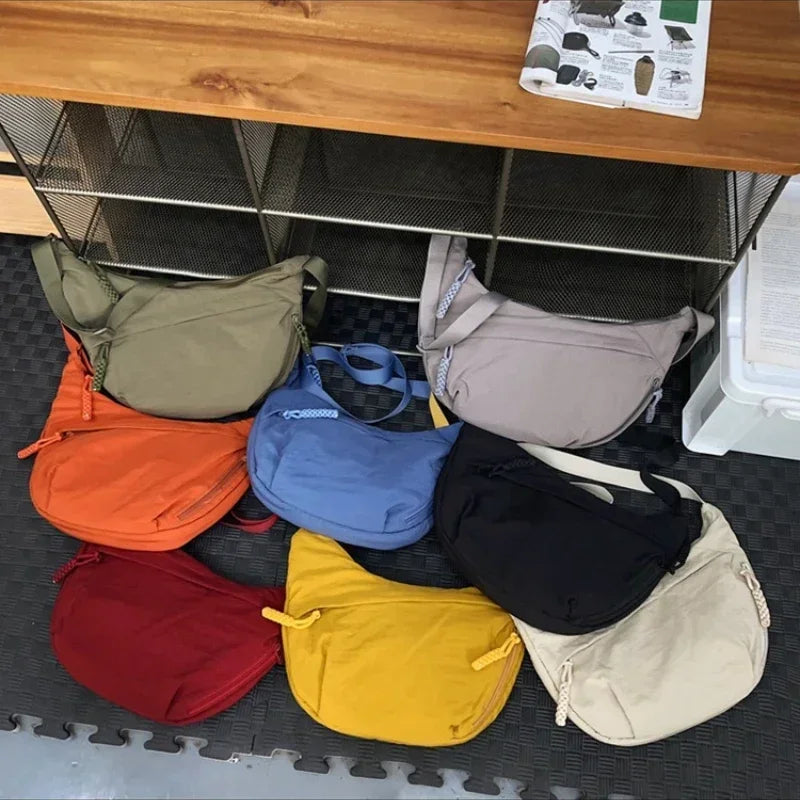 Bolso Hobo de Tela Suave