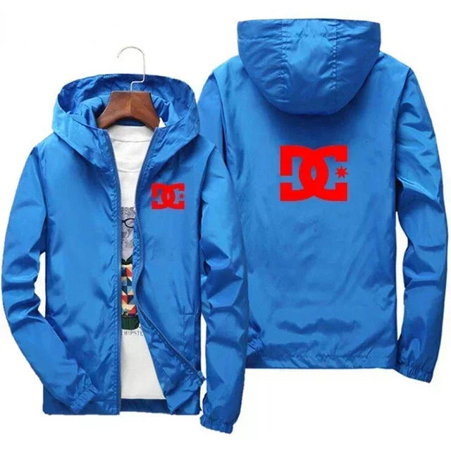 Chaqueta Cortavientos de Hombre con Capucha