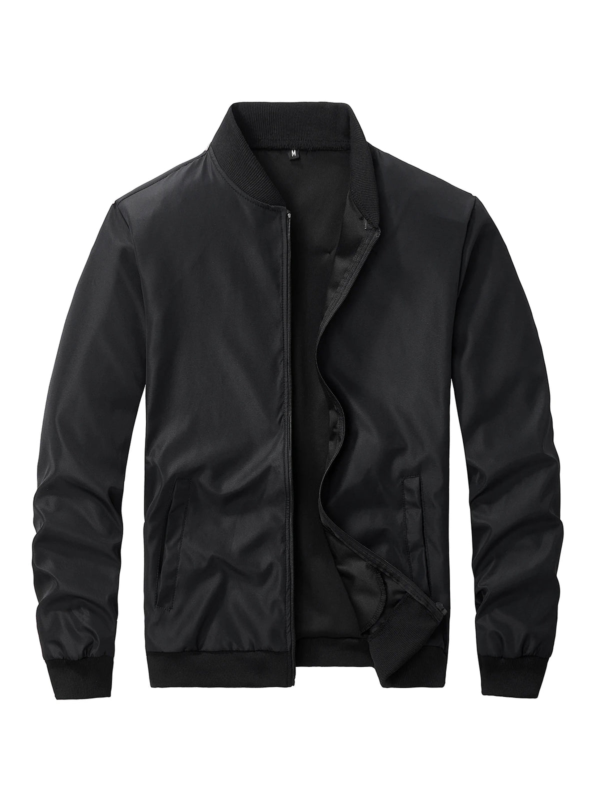 Chaqueta Ligera con Cuello Béisbol para Hombre