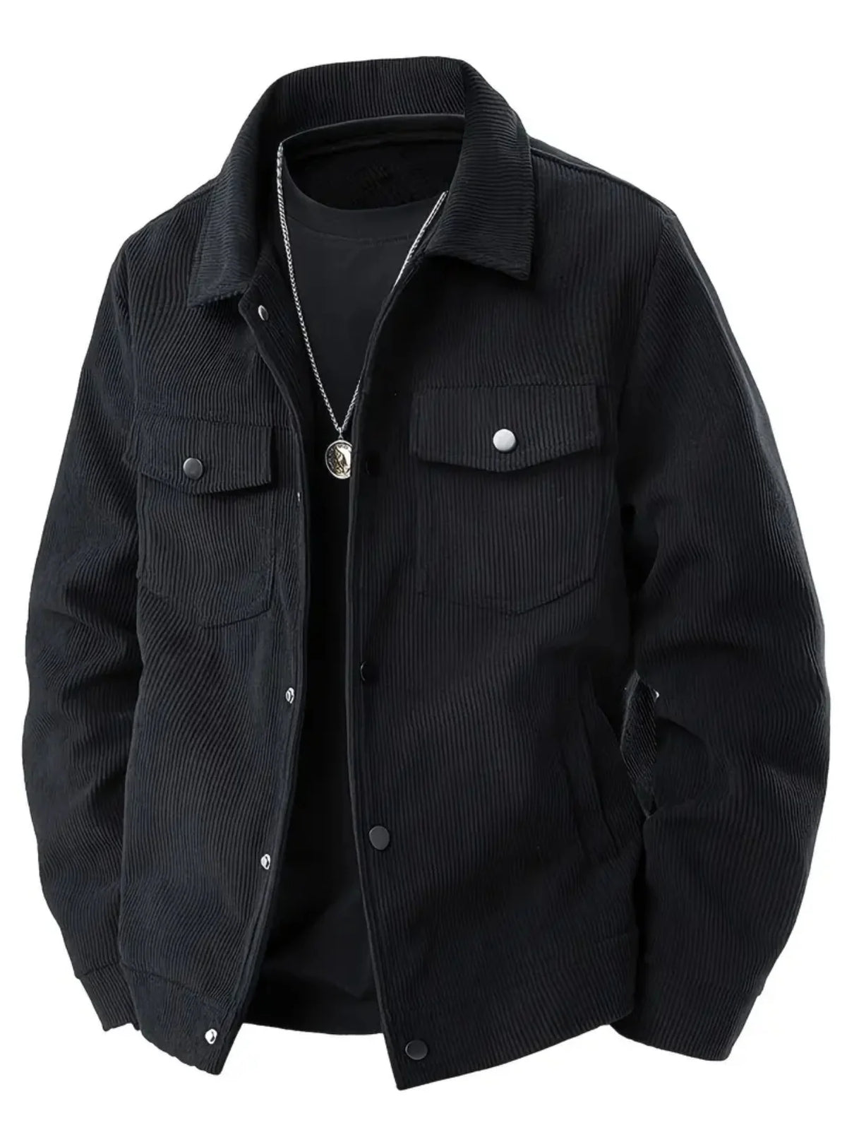 Chaqueta de Pana con Solapa para Hombre