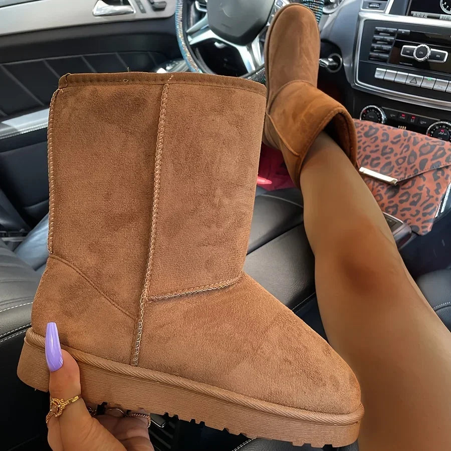 Botas de Nieve Cálidas y Antideslizantes