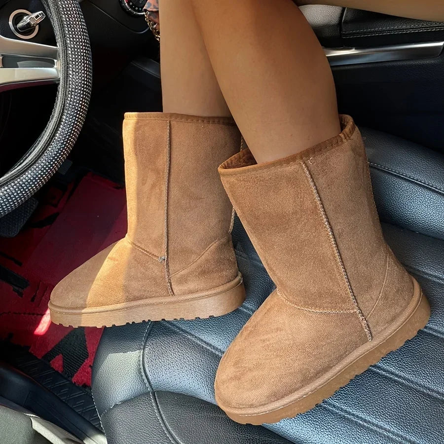 Botas de Nieve Cálidas y Antideslizantes