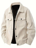 Chaqueta de Pana con Solapa para Hombre