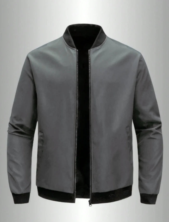 Chaqueta Ligera con Cuello Béisbol para Hombre
