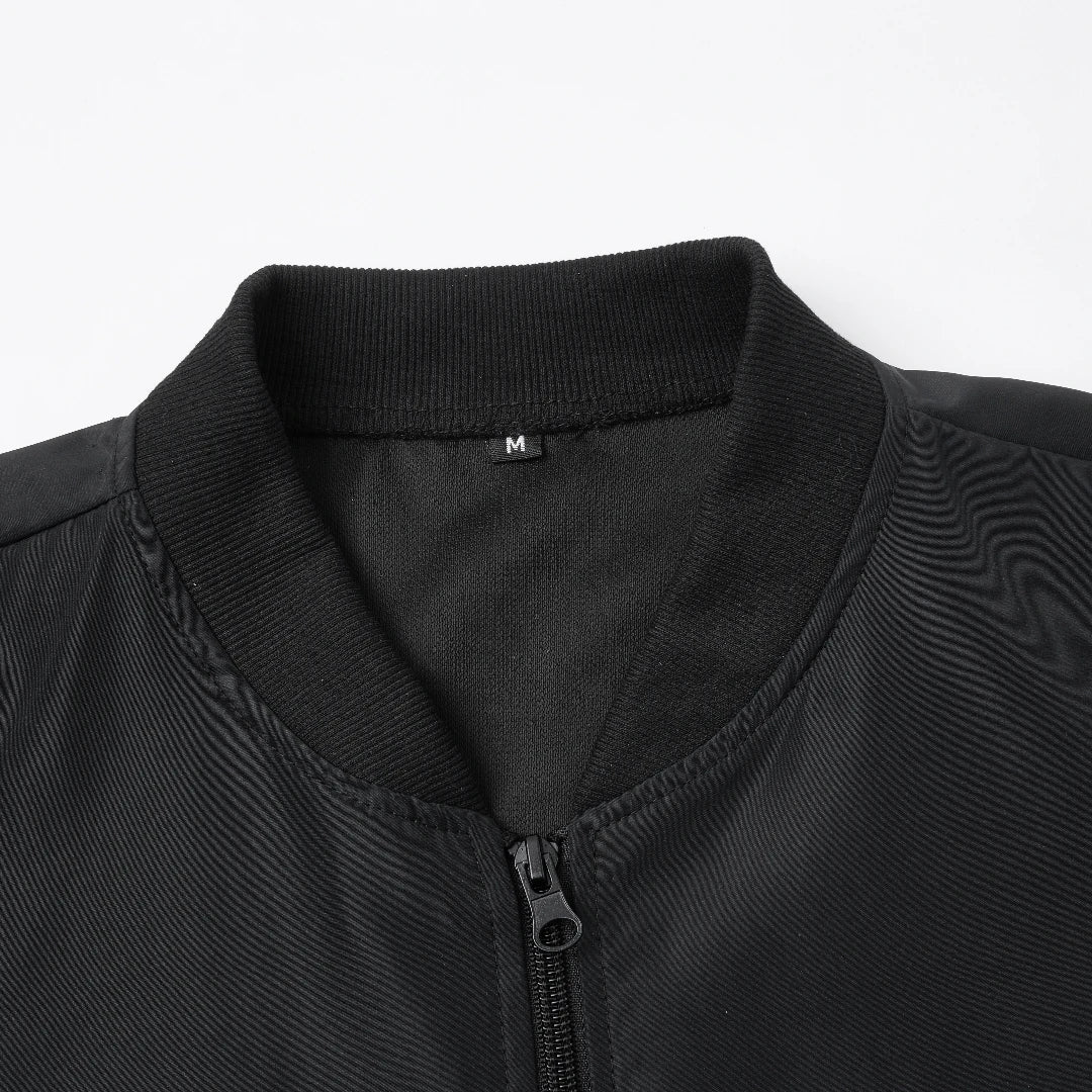 Chaqueta Ligera con Cuello Béisbol para Hombre