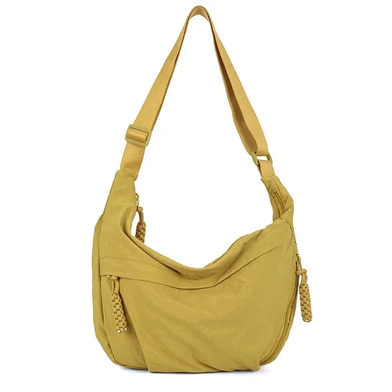 Bolso Hobo de Tela Suave