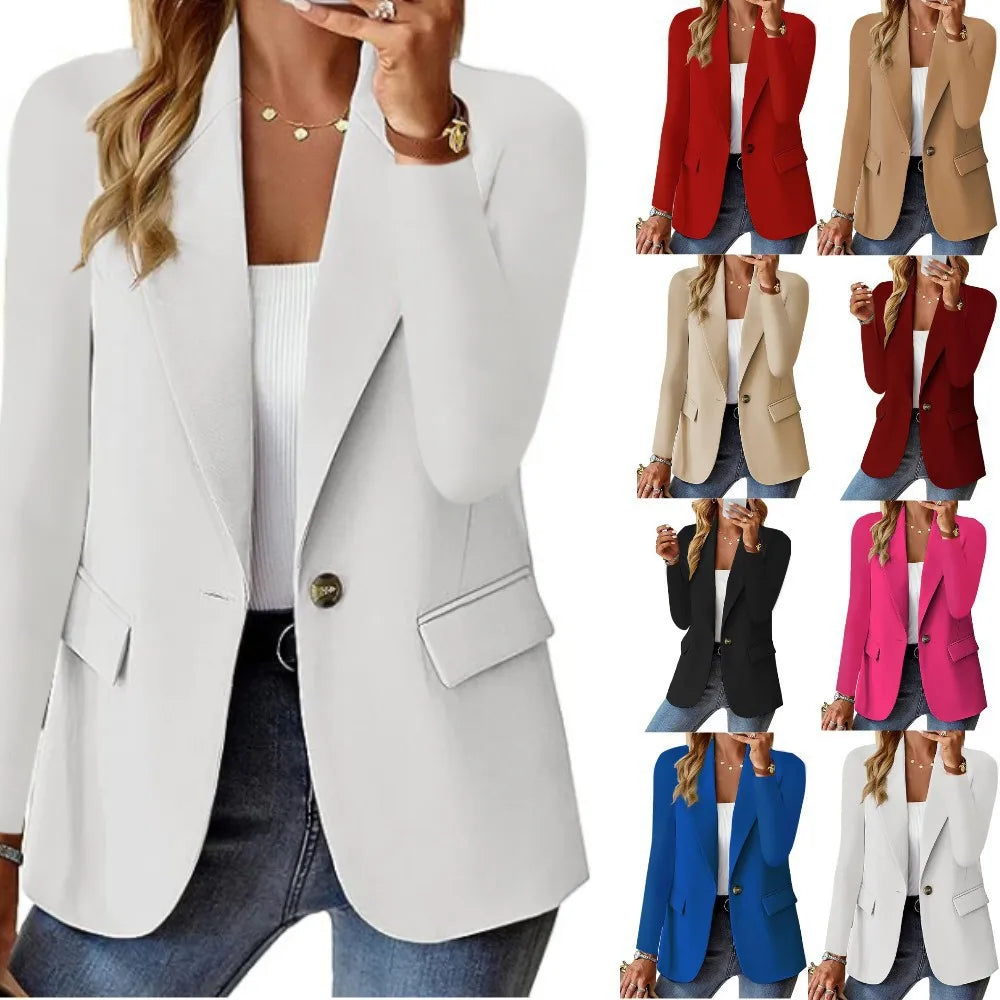 Chaqueta Americana Oversize con Botones