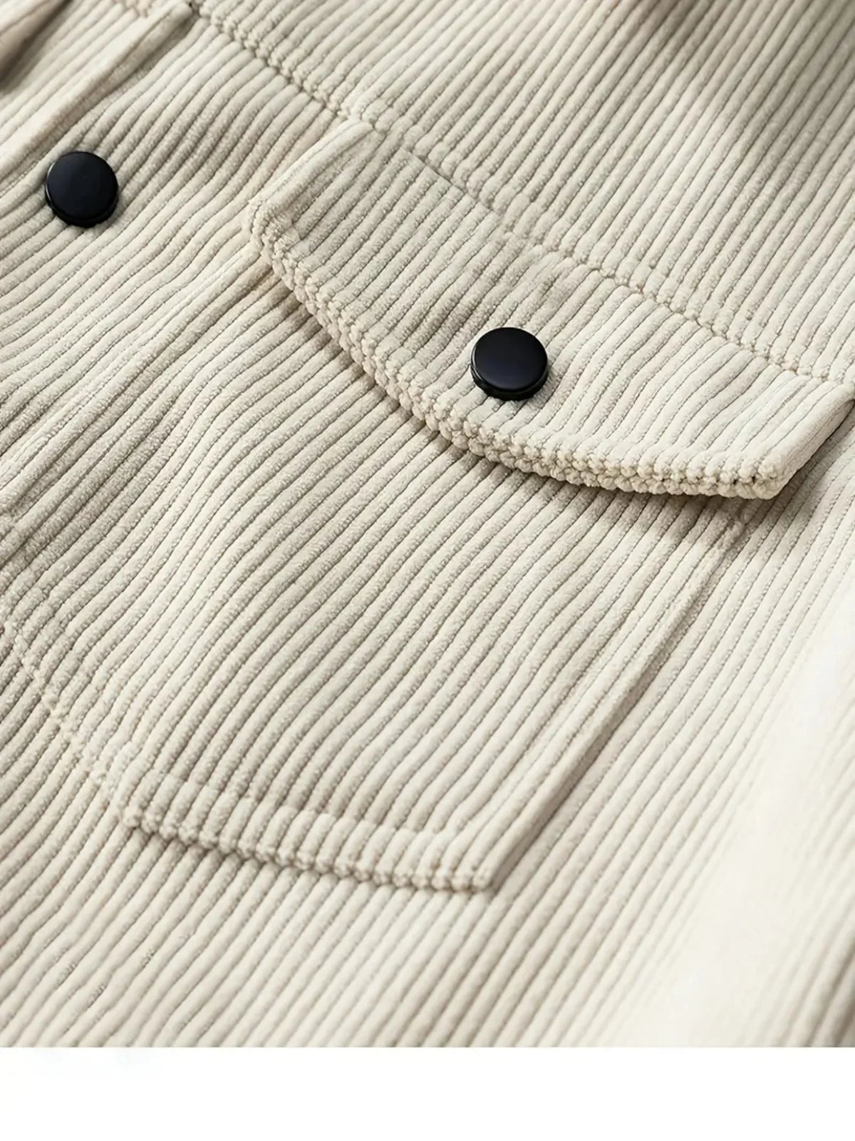 Chaqueta de Pana con Solapa para Hombre