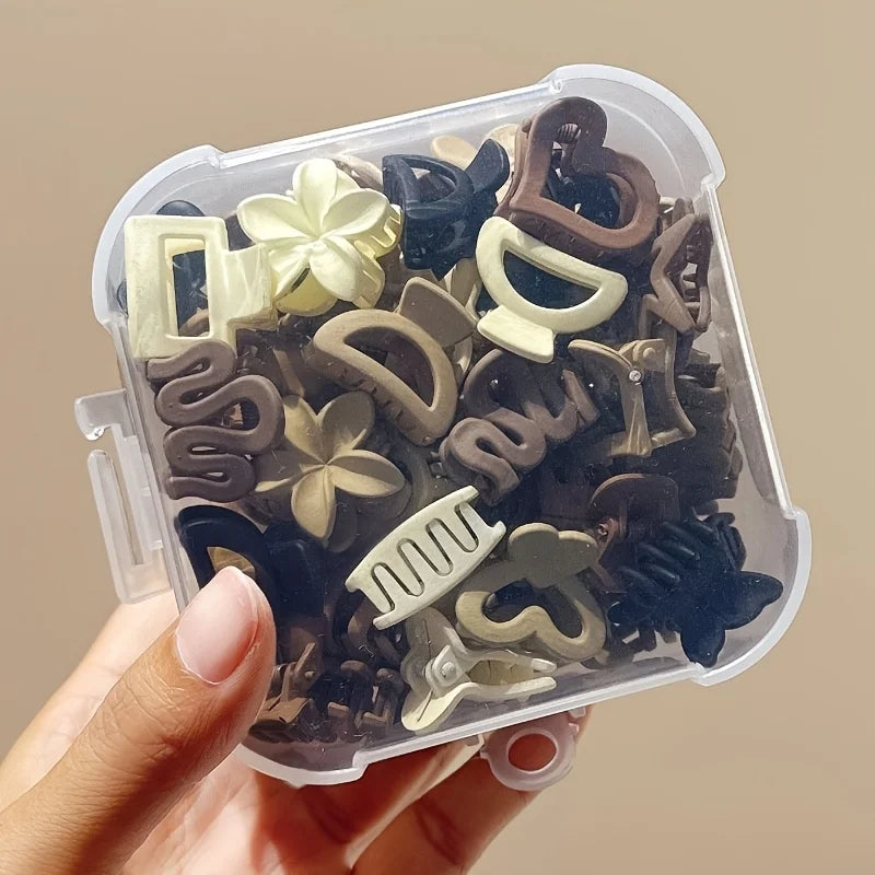 Pack de Pinzas para el Pelo en Tonos Beige