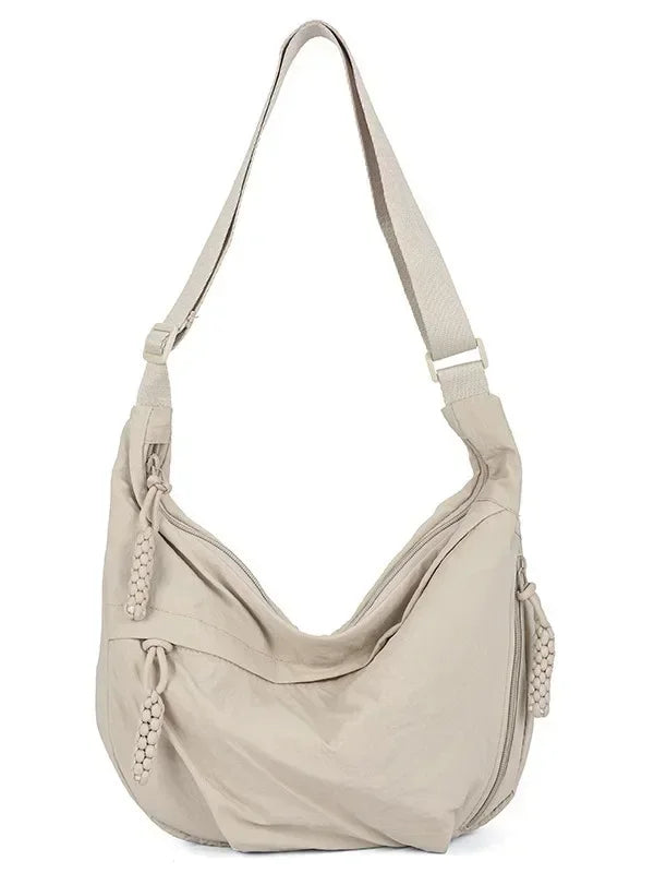 Bolso Hobo de Tela Suave