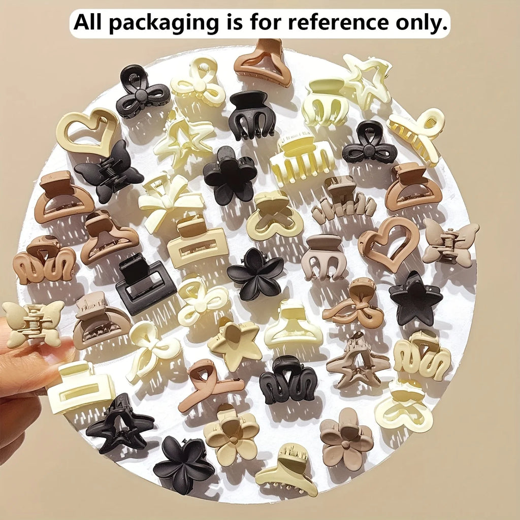 Pack de Pinzas para el Pelo en Tonos Beige