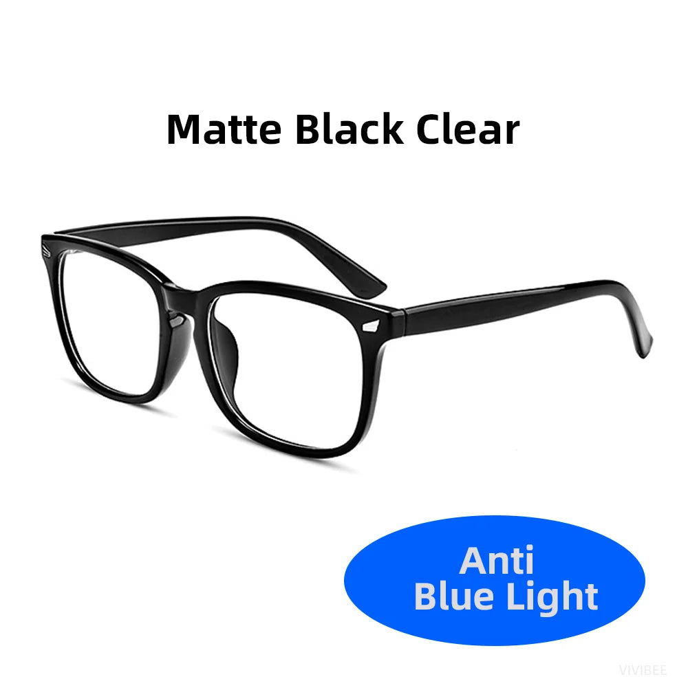Gafas Antiluz Azul de Montura Cuadrada Unisex