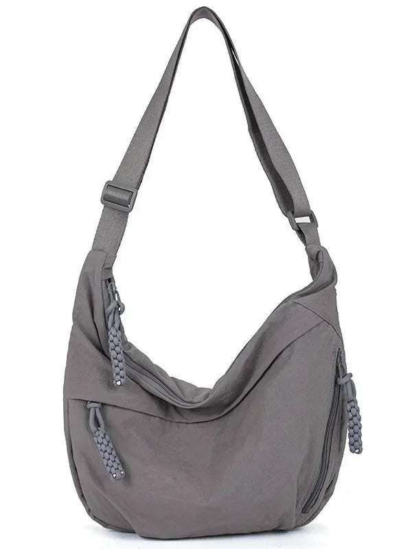 Bolso Hobo de Tela Suave
