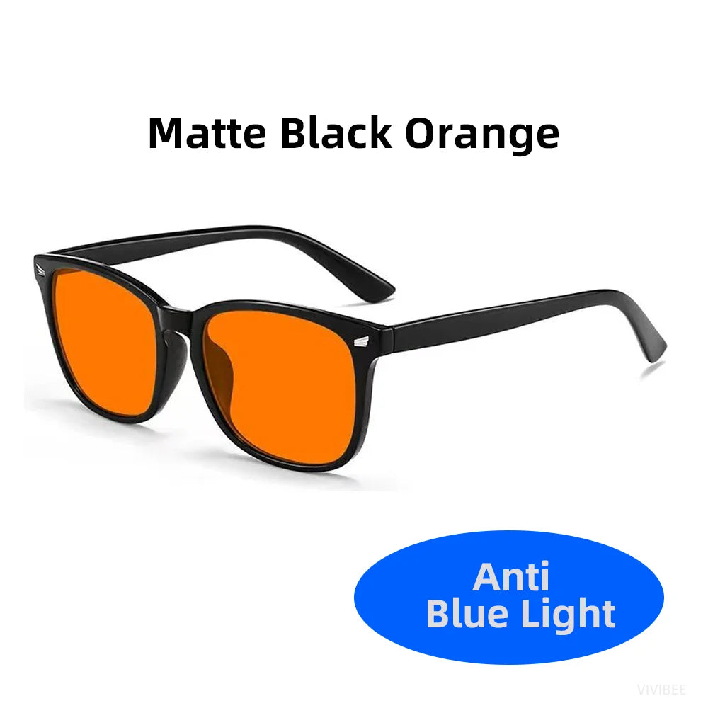 Gafas Antiluz Azul de Montura Cuadrada Unisex